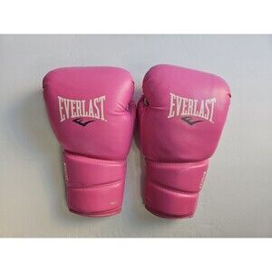 Everlast Protex2 12 oz L/XL Boxing Gloves Pink Training Wrist Support Protection